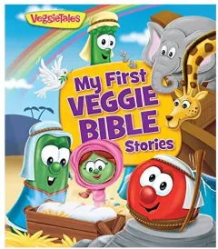 Coperta cărții My First Veggie Bible Stories, Pamela Kennedy, Anne Kennedy Brady, Jerry Pittenger