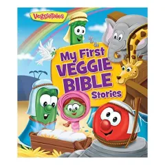Coperta cărții My First Veggie Bible Stories, Pamela Kennedy, Anne Kennedy Brady, Jerry Pittenger