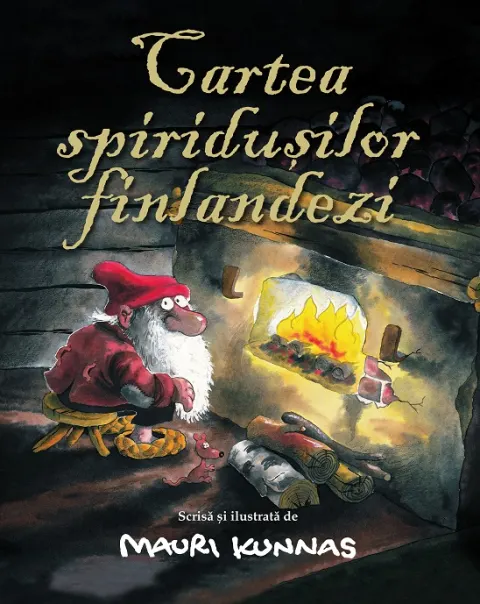 Coperta cărții Cartea spiridușilor finlandezi
