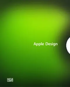 Coperta cărții Apple Design