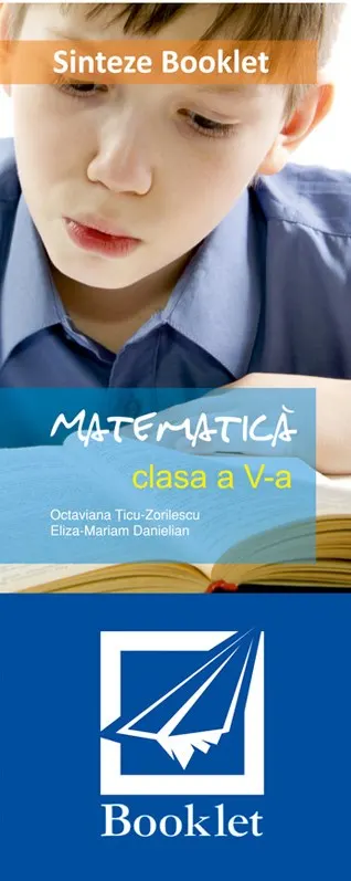 Coperta cărții Sinteze matematica clasa a V-a