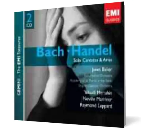 Coperta cărții Bach & Handel - Solo Cantatas & Arias