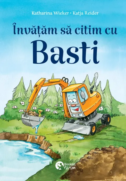 Coperta cărții Învățăm să citim cu Basti
