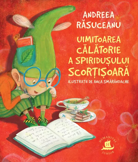Coperta cărții Uimitoarea călătorie a spiridușului Scorțișoară