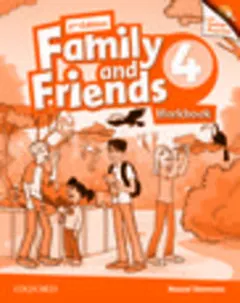 Coperta cărții Family and Friends 2E 4 Workbook & Online Practice PK