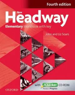 Coperta cărții New Headway 4th Edition Elementary Workbook With Key