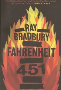 Coperta cărții Fahrenheit 451 (lb. engleza)