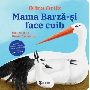 Coperta cărții Mama Barza-si face cuib. Activitati pentru atentie, memorie si limbaj