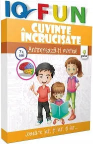 Coperta cărții Cuvinte incrucisate. Antreneaza-ti mintea, 7+ ani
