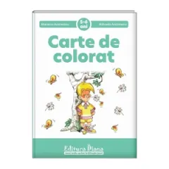 Coperta cărții Carte de colorat, 5-6 ani (B5) (editie 2021)