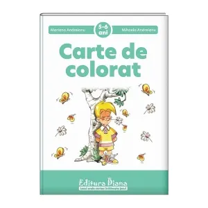 Coperta cărții Carte de colorat, 5-6 ani (B5) (editie 2021)