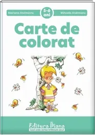 Coperta cărții Carte de colorat, 5-6 ani (B5) (editie 2021)