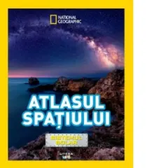 Coperta cărții Atlasul spatiului. Sistemul solar. National Geographic Kids