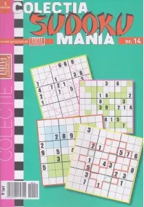 Coperta cărții Colectia Sudoku Mania Nr. 14