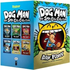 Coperta cărții Dog Man 1-6: The Supa Epic Collection: From the Creator of Captain Underpants