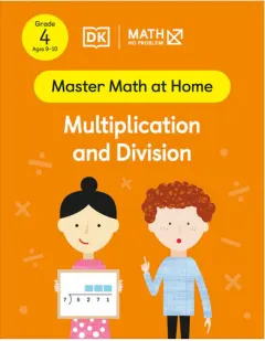 Coperta cărții Math - No Problem! Multiplication and Division, Grade 4 Ages 9-10