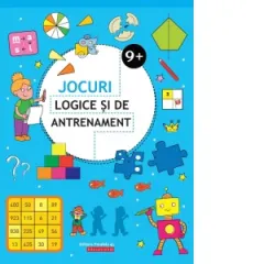 Coperta cărții Jocuri logice si de antrenament (9 ani +)