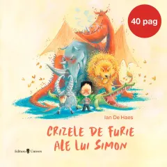 Coperta cărții Crizele de furie ale lui Simon