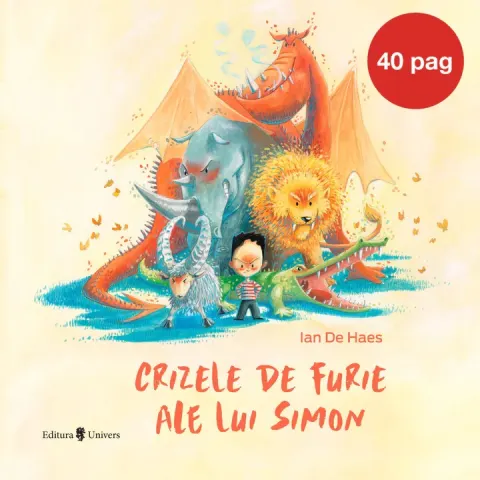 Coperta cărții Crizele de furie ale lui Simon