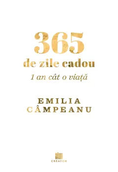 Coperta cărții 365 de zile cadou. 1 an cat o viata