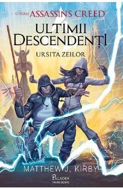 Coperta cărții Assassin's Creed. Ultimii descendenti: Ursita zeilor