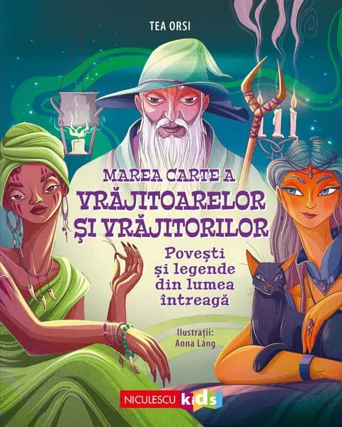 Coperta cărții Marea Carte a Vrăjitoarelor și Vrăjitorilor