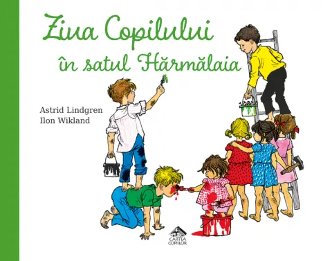 Coperta cărții Ziua Copilului în satul Hărmălaia