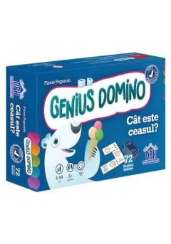 Coperta cărții Genius domino: Cât este ceasul?