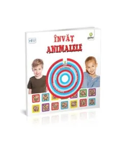 Coperta cărții Invat animalele |