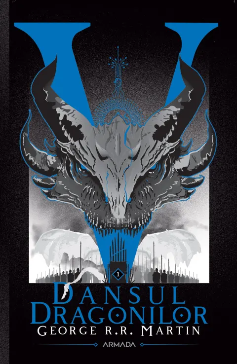 Coperta cărții Dansul dragonilor