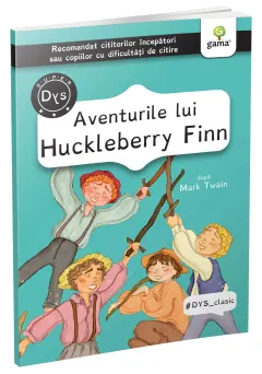 Coperta cărții Aventurile lui Huckleberry Finn