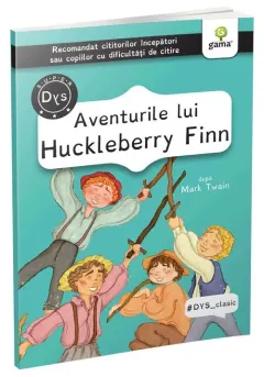 Coperta cărții Aventurile lui Huckleberry Finn