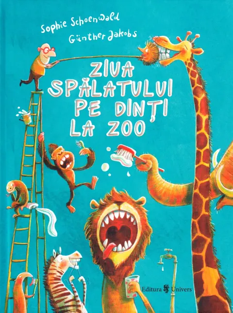 Coperta cărții Ziua spălatului pe dinți la zoo