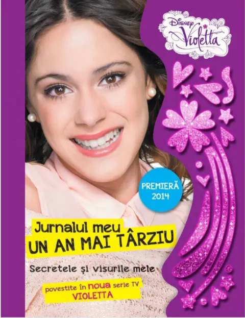 Coperta cărții Disney. Violetta. Jurnalul meu. Un an mai târziu