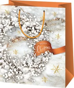 Coperta cărții Punga cadou medie. Merry Christmas