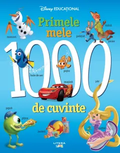 Coperta cărții Disney Educațional. Primele mele 1000 de cuvinte