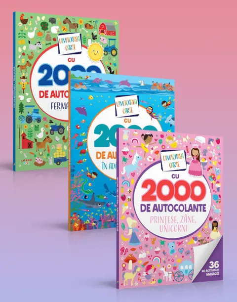 Coperta cărții Pachet Uimitoarea carte (3 carti)