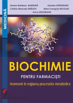 Coperta cărții Biochimie pentru farmaciști: hormonii în reglarea proceselor metabolice