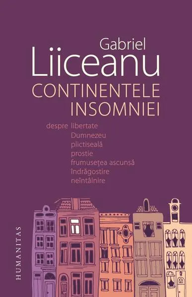 Coperta cărții Continentele insomniei