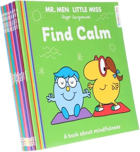 Coperta cărții Mr. Men and Little Miss Discover You - 10 Books Collection Set