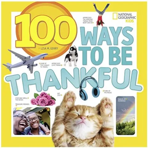 Coperta cărții 100 Ways to Be Thankful