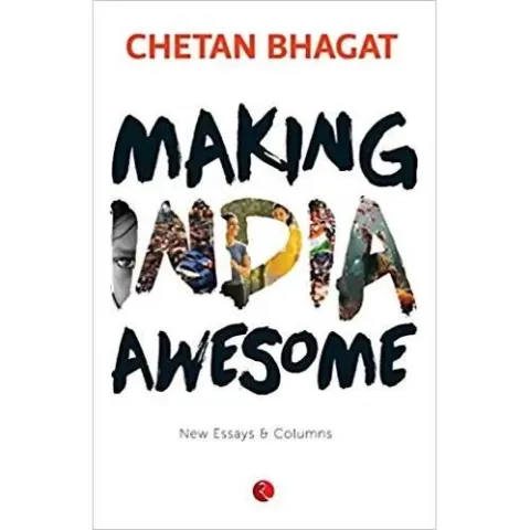 Coperta cărții Making India Awesome - New Essays and columns