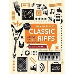 Coperta cărții Classic riffs (pick up and play)