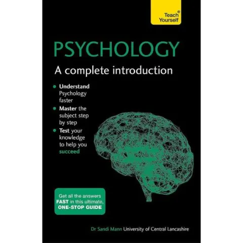 Coperta cărții Psychology: A Complete Introduction