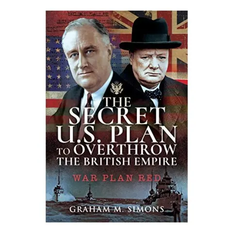 Coperta cărții Secret US Plan to Overthrow the British Empire