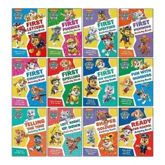 Coperta cărții Paw Patrol Get set for school Activity 12 Books Collection Set, Nickelodeon Publishing