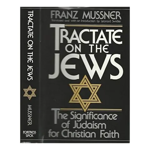 Coperta cărții Tractate on the Jews: The Significance of Judaism for the Christian Faith