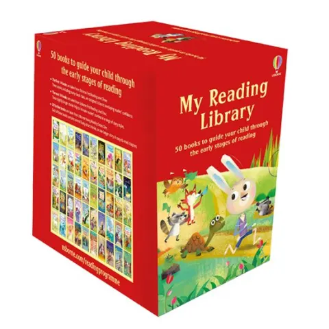 Coperta cărții Usborne - My Reading Library - 50 Books Collection Set
