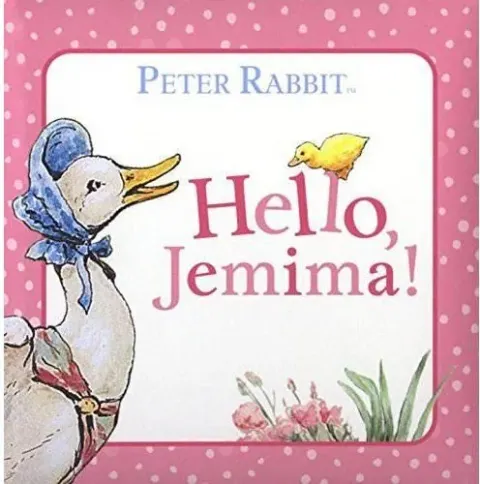 Coperta cărții Jemima Puddle-Duck: Hello Jemima!