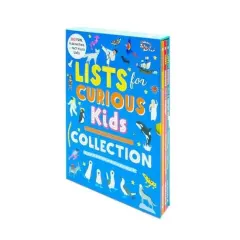 Coperta cărții Lists for Curious Kids Collection 3 Books Box Set By Tracey Turner, Rachel Delahaye (Lists for Curious Kids, Human Body and Animals)